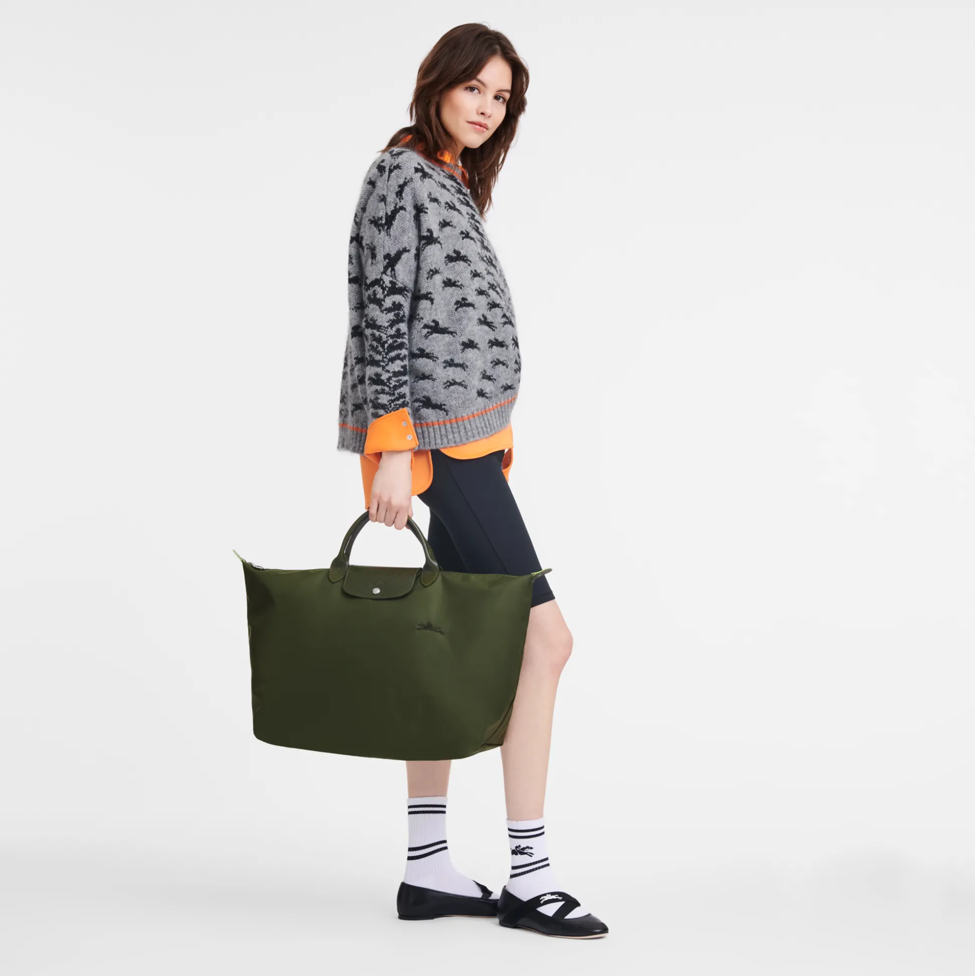 Reisetasche S Le Pliage Green*Longchamp Sale