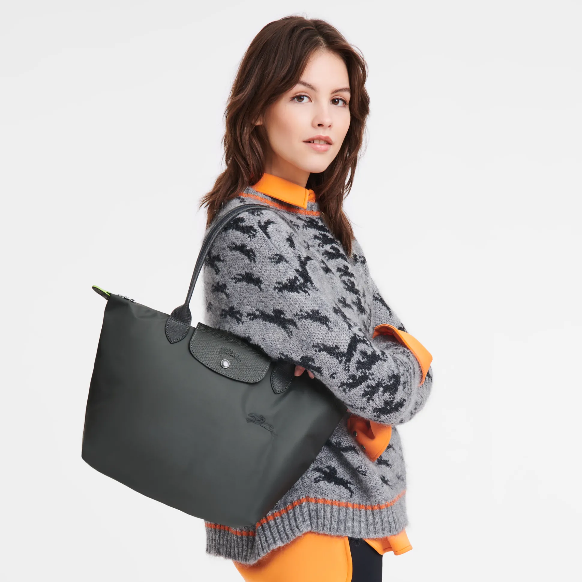 Shopper M Le Pliage Green*Longchamp Flash Sale